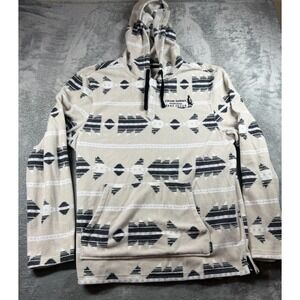Cinch Western Polar Fleece Hoodie Men's L Southwest Chase Hawks Trap Shoot
